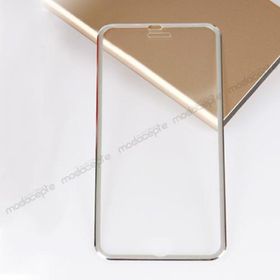 Bufalo İphone 6 Plus Metal Kenarlı Cam Gri Ekran Koruyucu