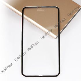 Bufalo İphone 6 Plus Metal Kenarlı Cam Siyah Ekran Koruyucu
