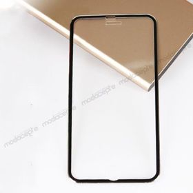 Bufalo İphone 6 Plus Metal Kenarlı Cam Siyah Ekran Koruyucu