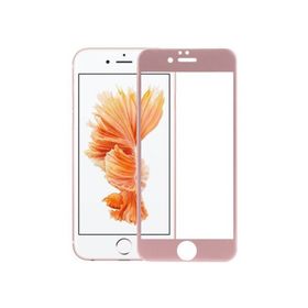 Bufalo iPhone 6S Kavisli 4D Cam Rose Gold Ekran Koruyucu