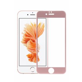 Bufalo iPhone 6S Kavisli 4D Cam Rose Gold Ekran Koruyucu
