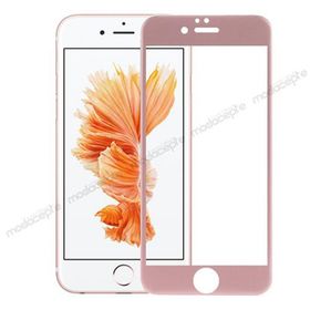Bufalo iPhone 6S Kavisli 4D Cam Rose Gold Ekran Koruyucu