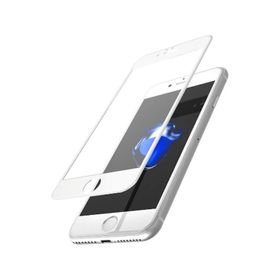 Bufalo iPhone 7 8 5D Temperli Cam Beyaz Ekran Koruyucu