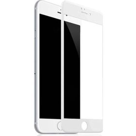 Bufalo iPhone 7 8 5D Temperli Cam Beyaz Ekran Koruyucu