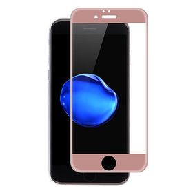 Bufalo iPhone 7 Kavisli 4D Cam Gold Ekran Koruyucu