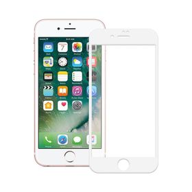 Bufalo iPhone 7 Plus Kavisli 5D Cam Beyaz Ekran Koruyucu