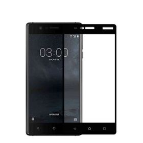 Bufalo Nokia 3 Kavisli 3D Cam Siyah Ekran Koruyucu