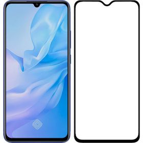 Bufalo Oppo A15 / A15S Siyah 6D Nano Tam Kaplayan Ekran Koruyucu