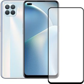 Bufalo Oppo Reno 4 Lite Siyah 9D Temperli Cam Ekran Koruyucu