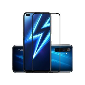 Bufalo Realme 6 Pro Siyah 5D Temperli Cam Ekran Koruyucu
