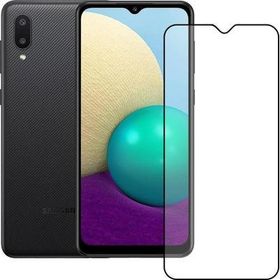 Bufalo Samsung Galaxy A02 9D Siyah Temperli Cam Ekran Koruyucu