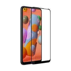 Bufalo Samsung Galaxy A11 5D Temperli Siyah Camlı Ekran Koruyucu