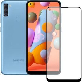 Bufalo Samsung Galaxy A11-M11 9D Seramik Mat Nano Siyah Tam Kaplamalı Ekran Koruyucu