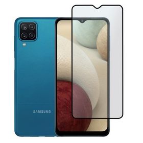 Bufalo Samsung Galaxy A12 9D Seramik Mat Nano Siyah Tam Kaplamalı Ekran Koruyucu