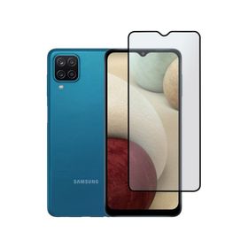 Bufalo Samsung Galaxy A12 9D Seramik Mat Nano Siyah Tam Kaplamalı Ekran Koruyucu