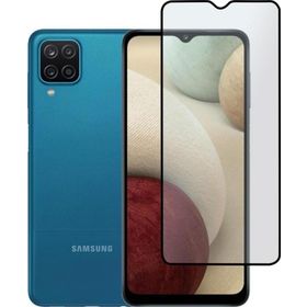 Bufalo Samsung Galaxy A12 9D Seramik Mat Nano Siyah Tam Kaplamalı Ekran Koruyucu