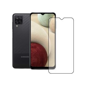 Bufalo Samsung Galaxy A12 9D Temperli Siyah Camlı Ekran Koruyucu