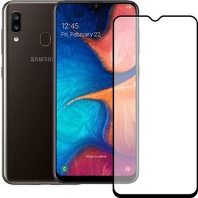 Bufalo Samsung Galaxy A20-M30 9D Seramik Mat Nano Siyah Tam Kaplamalı Ekran Koruyucu