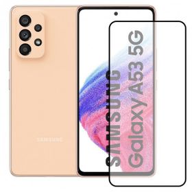 Bufalo Samsung Galaxy A53 5G Siyah 5D Temperli Cam Ekran Koruyucu