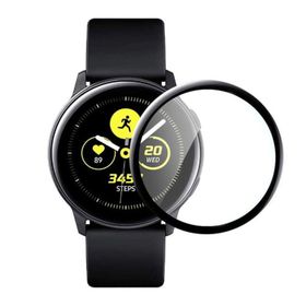 Bufalo Samsung Galaxy Active 2 44 mm 3D Kavisli Pmma Nano Siyah Çerçeve Ekran Koruyucu