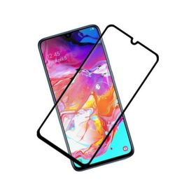 Bufalo Samsung Galaxy M01 5D Temperli Cam Siyah Ekran Koruyucu