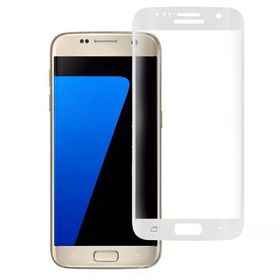 Bufalo Samsung S7 Kavisli 3D Cam Beyaz Ekran Koruyucu