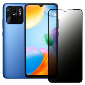 Bufalo Siyah Xiaomi Redmi 10C / Poco C40 Hayalet Privacy Gizli Cam Ekran Koruyucu