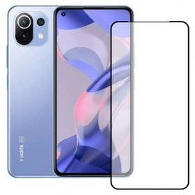 Bufalo Xiaomi Mi 11 Lite 9D Temperli Siyah Camlı Ekran Koruyucu