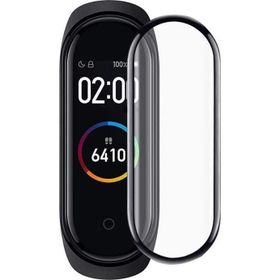 Bufalo Xiaomi Mi Band 5 3D Kavisli Pmma Siyah Çerçeveli Nano Ekran Koruyucu