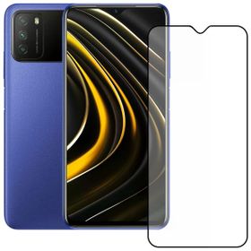 Bufalo Xiaomi Poco M3 9D Temperli Siyah Camlı Ekran Koruyucu