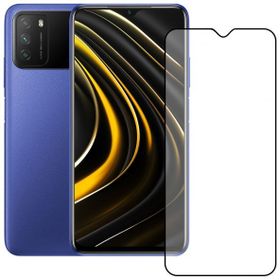 Bufalo Xiaomi Poco M3 9D Temperli Siyah Camlı Ekran Koruyucu
