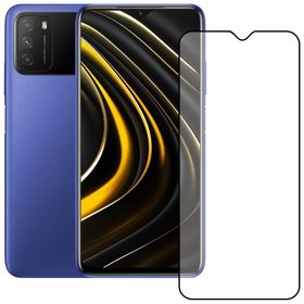 Bufalo Xiaomi Poco M3 9D Temperli Siyah Camlı Ekran Koruyucu