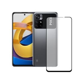 Bufalo Xiaomi Poco M4 Pro 5G 9D Seramik Mat Nano Siyah Tam Kaplamalı Ekran Koruyucu