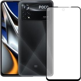 Bufalo Xiaomi Poco X4 Pro 5G 9D Seramik Mat Nano Siyah Tam Kaplamalı Ekran Koruyucu