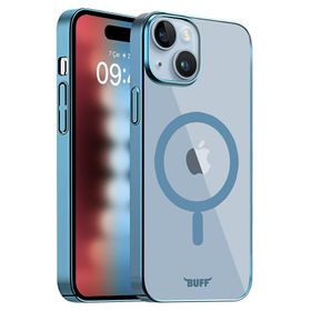Buff Açık Mavi iPhone 15 MagSafe Slim Fit Kılıf