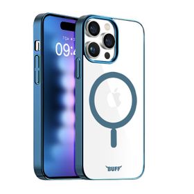 Buff Açık Mavi iPhone 15 MagSafe Slim Fit Kılıf