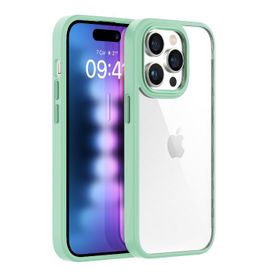 Buff Açık Yeşil iPhone 15 Pro Max New Air Bumper Kılıf
