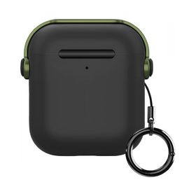 Buff Airpods 2 DJPods Siyah Koyu Yeşil Kılıf