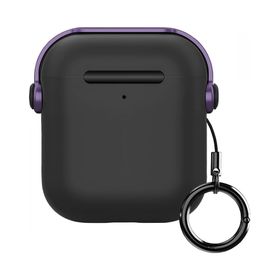 Buff Airpods 2 DJPods Siyah Mor Kılıf
