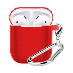 Buff Airpods 2 Rubber Silikon Kırmızı Kılıf