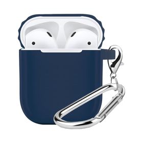 Buff Airpods 2 Rubber Silikon Koyu Mavi Kılıf