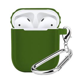 Buff Airpods 2 Rubber Silikon Yeşil Kılıf