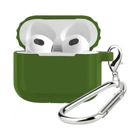 Buff Airpods 3 Rubber Yeşil Silikon Kılıf