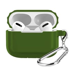 Buff AirPods Pro Rubber Silikon Yeşil Kılıf