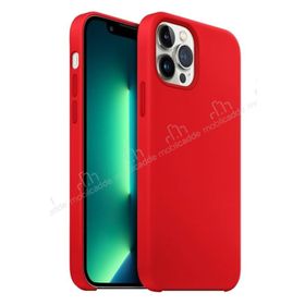 Buff Apple iPhone 13 Pro Kırmızı Rubber Fit Kılıf
