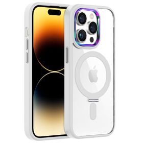 Buff Beyaz İphone 14 Pro BumperMag Kılıf