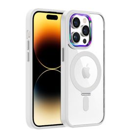 Buff Beyaz İphone 14 Pro BumperMag Kılıf