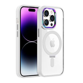 Buff Beyaz İphone 14 Pro Max BumperMag Kılıf
