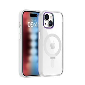 Buff Beyaz İphone 15 BumperMag Kılıf