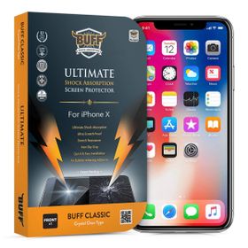 Buff BF70482 Ultimate iPhone X Darbe Emici Ekran Koruyucu